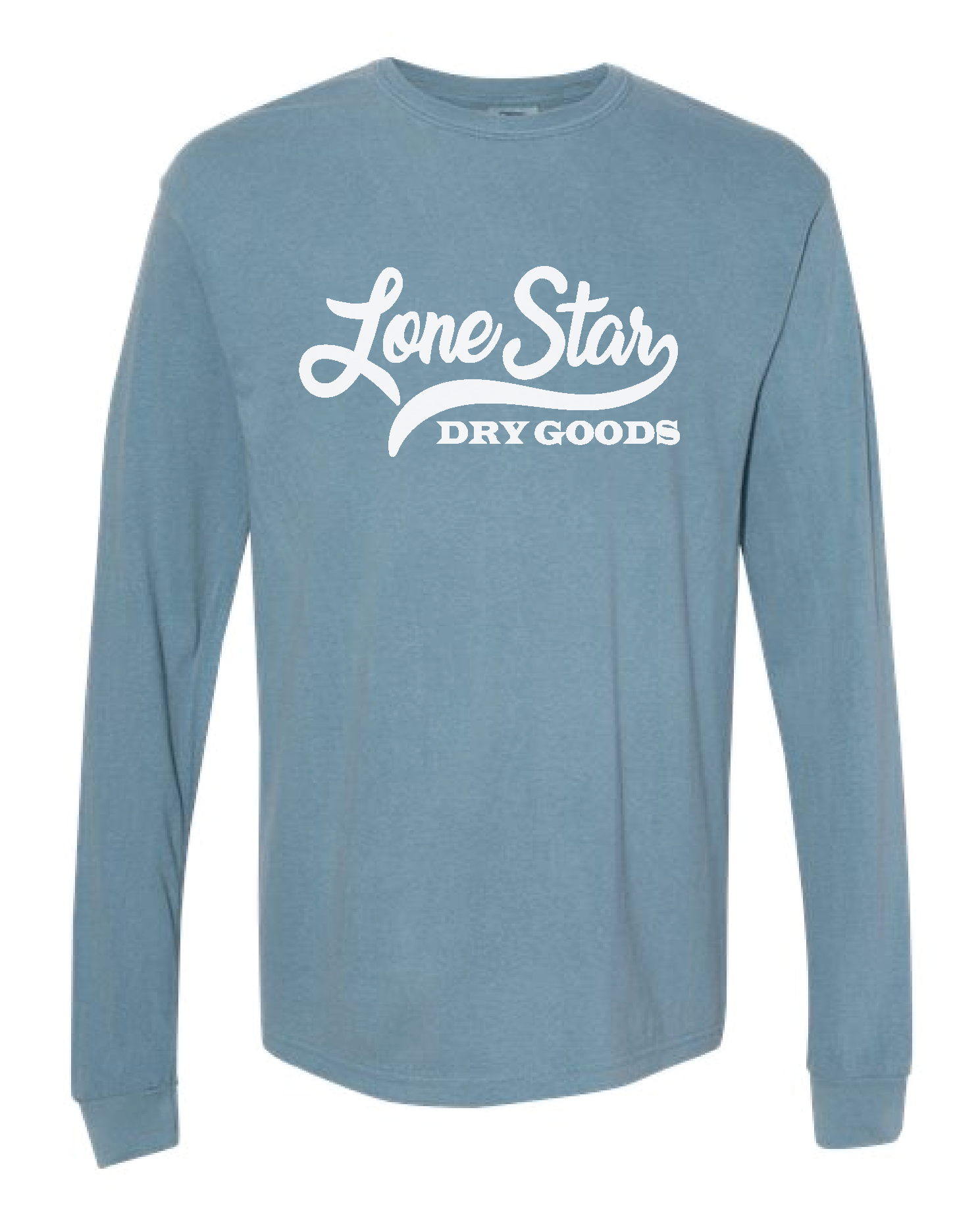 Throwback Long Sleeve Shirt - Ice Blue